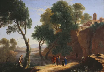 Un paisaje italiano